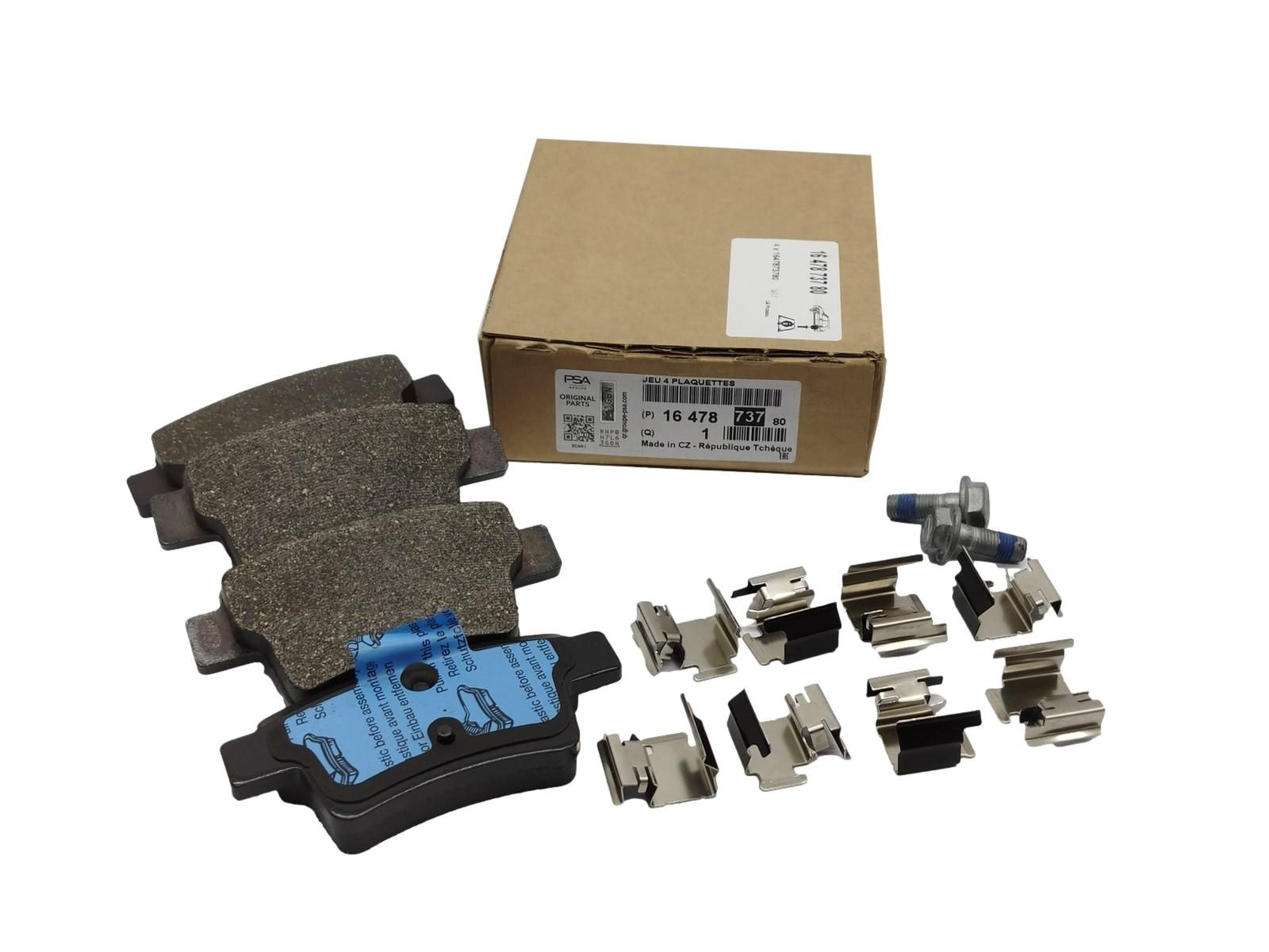 Brake pad set, disc brake 425432