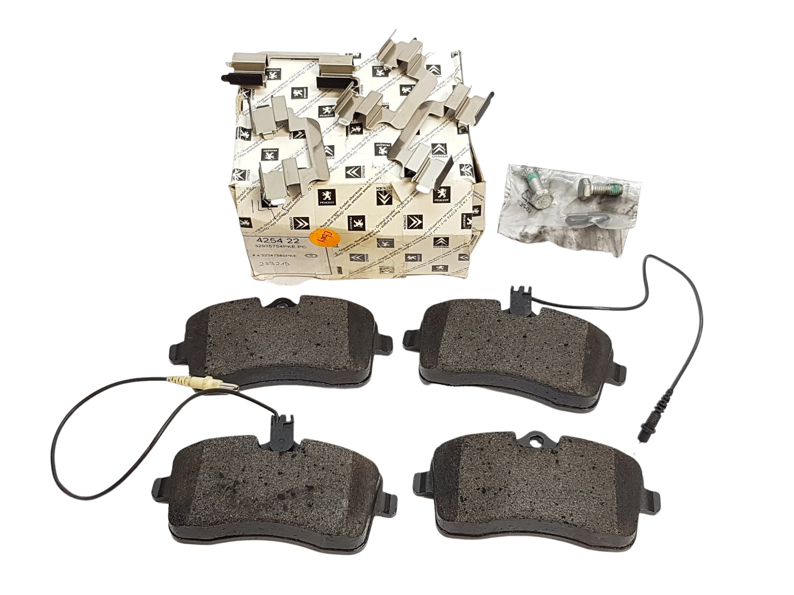 Brake pad set, disc brake 425347