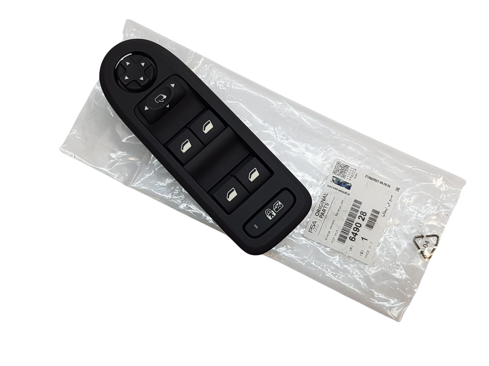 Switch, window opener 96644915XT