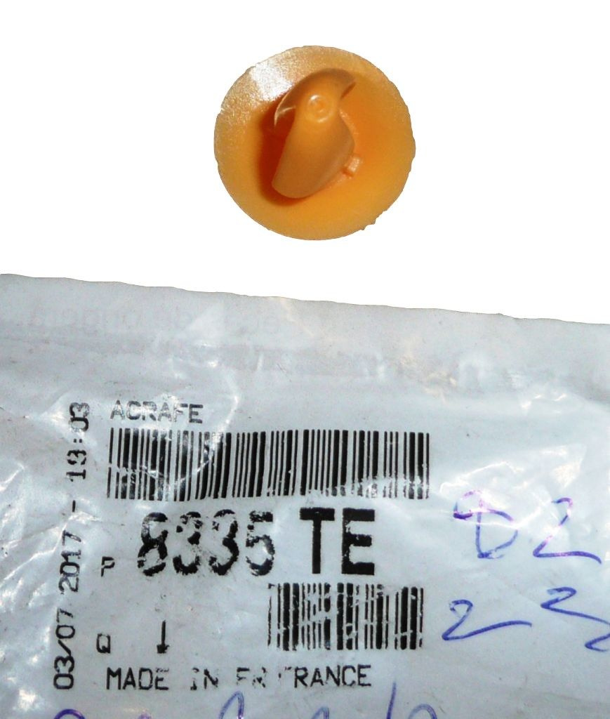 Clip, decorative/protective strip 8335TE