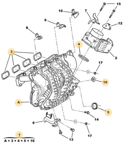 Suction tube module 0361R6