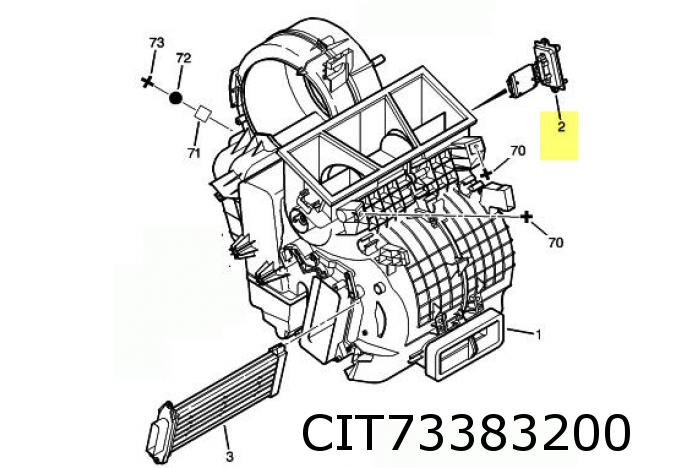 Resistor, interior fan 6441Q7