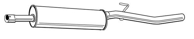 Mid-section silencer 1610629680