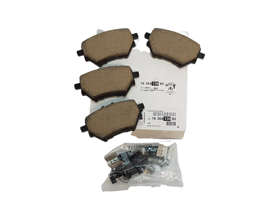 Brake pad set, disc brake 1693587280