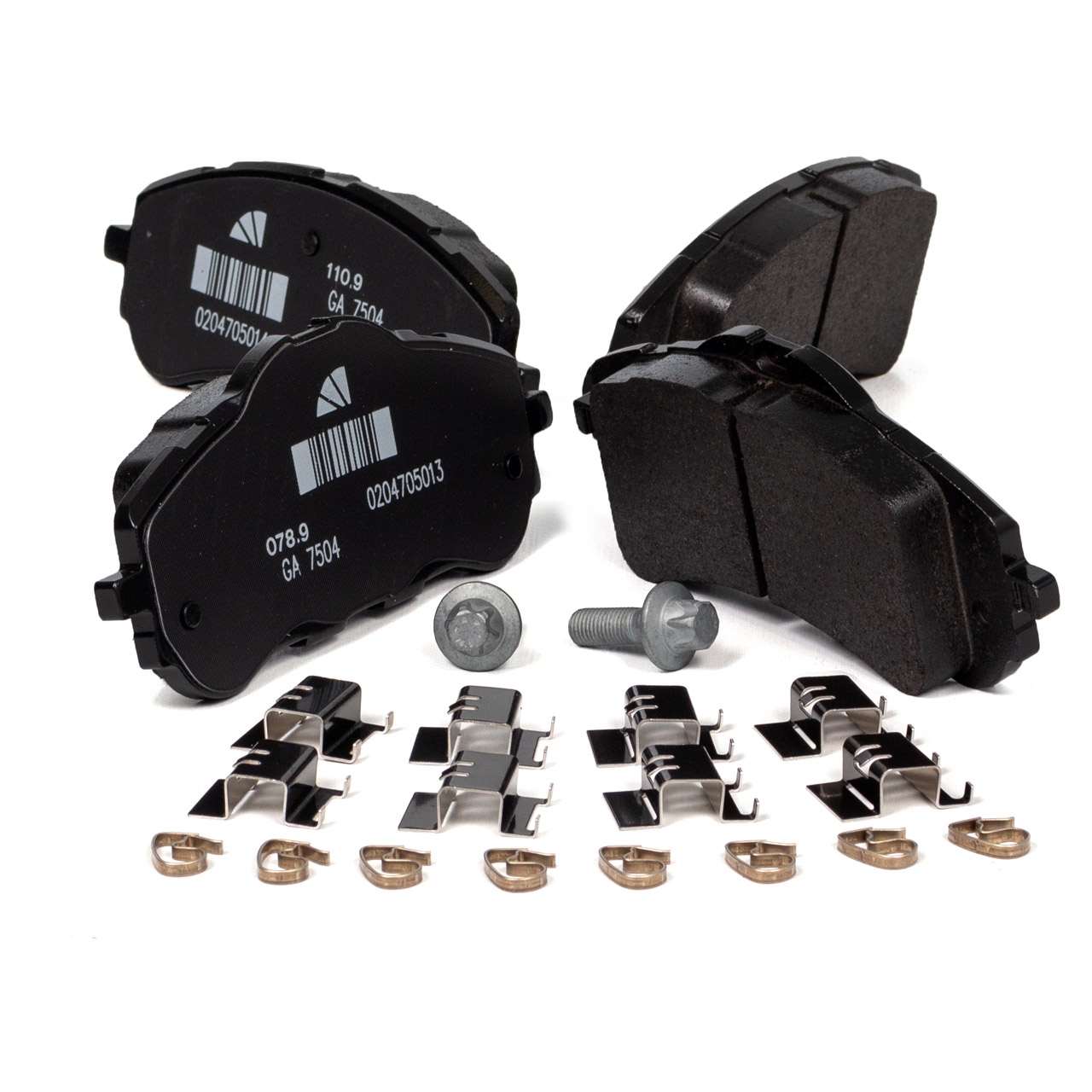 Brake pad set, disc brake 1619790980
