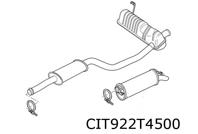 Vordruckdämpfer 171751