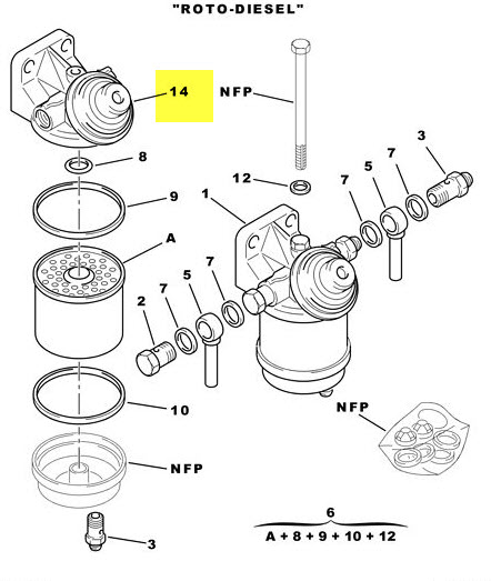 Fuel filter 190413