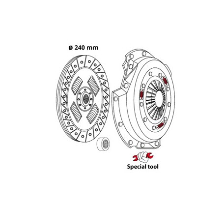 Kupplungssatz 205305