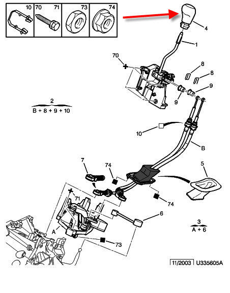 Schaltknauf 2403Y8