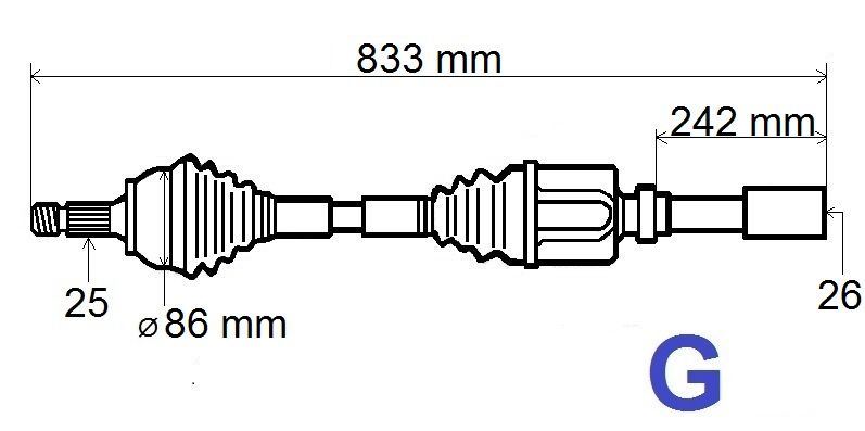 Reparatursatz für Gleichlaufgelenk, Antriebswelle 3273LQ