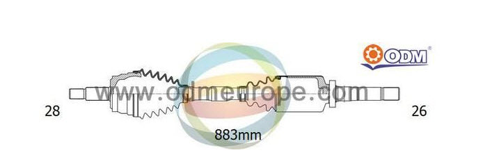 Drive shaft 3273GG