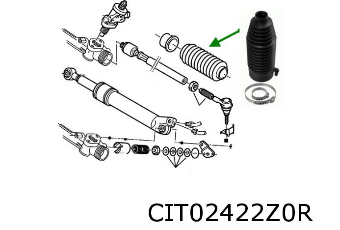 Handlebar cover, steering 406630