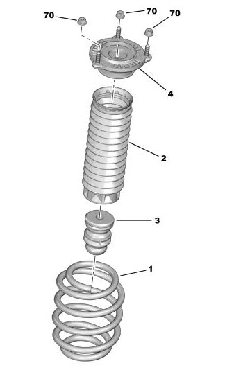 Chassis spring 5002VH