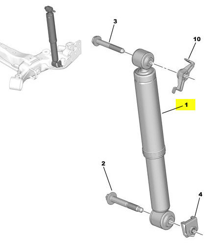Shock absorber 5206YX