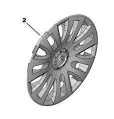 Decorative cap, wheels 5416F7