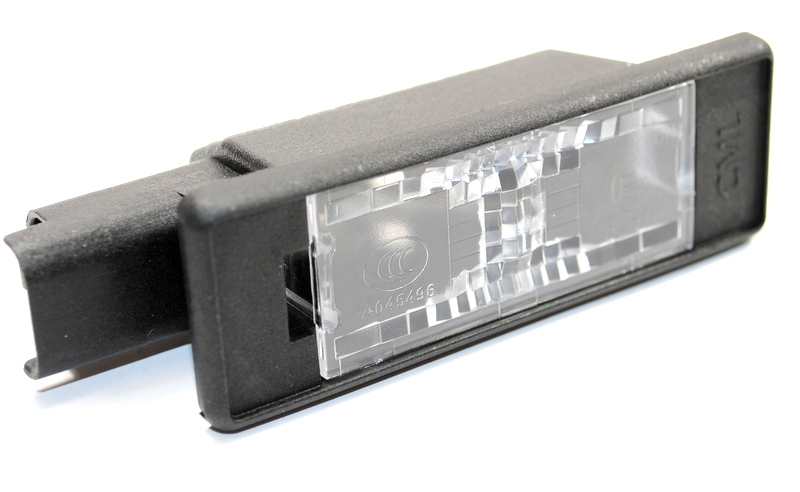 Number plate light 6340F0