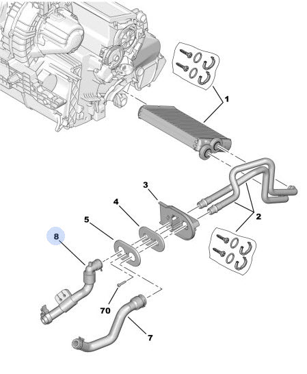 Coolant lens 6466RR