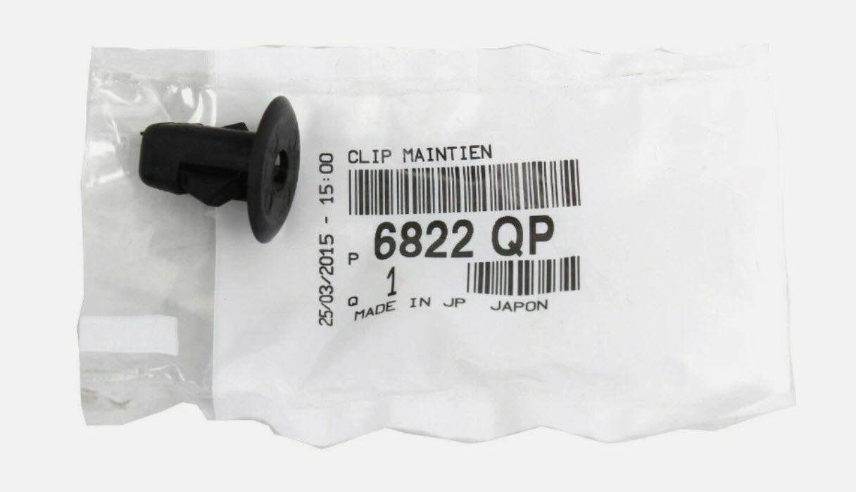 Clip, decorative/protective strip 6822QP