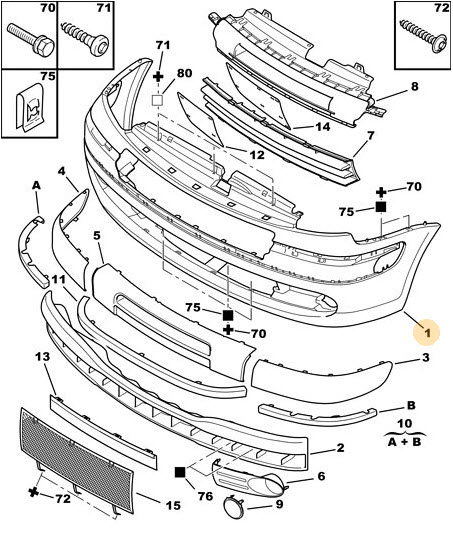 Bumper 7401AC