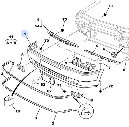 Bumper 7401CK