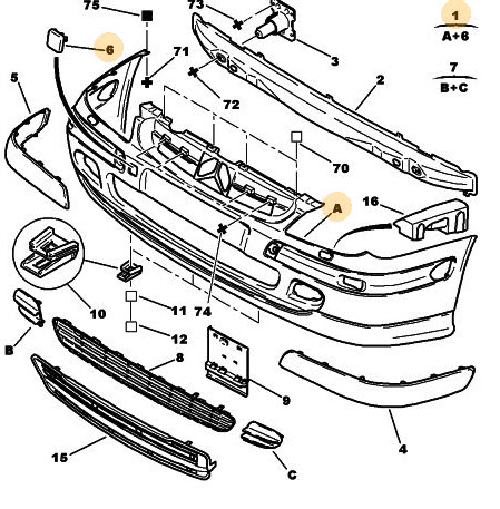 Bumper 7401R6