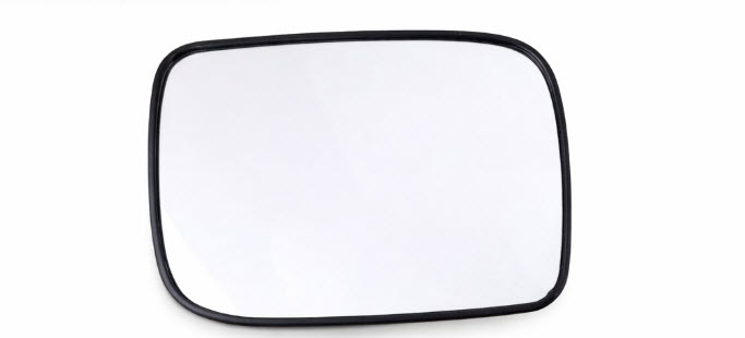 Mirror glass, wing mirror 8151AA