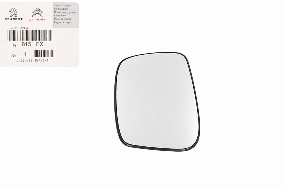 Mirror glass, wing mirror 8151FX