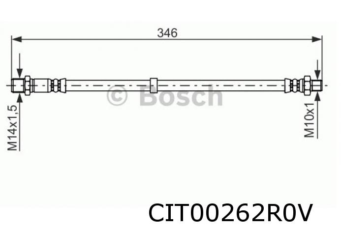Brake hose 95493016