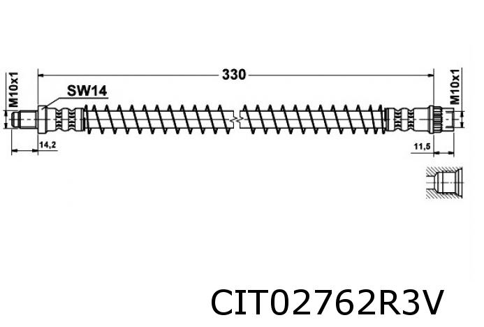 Brake hose T61019