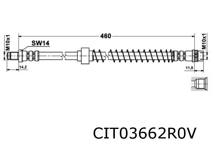 Bremsschlauch 480684