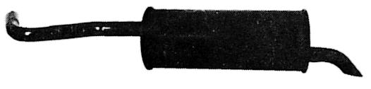 Rear silencer 1726K6