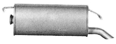 Rear silencer 96021679
