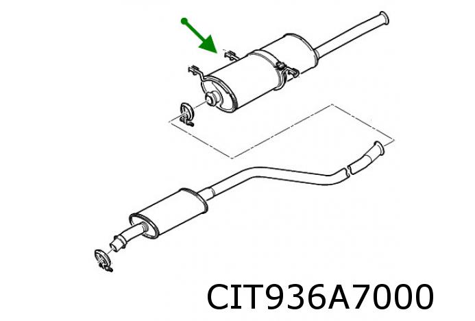 Endschalldämpfer 1726FG