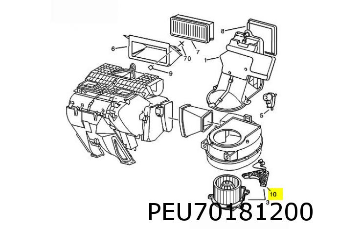 Regler, Innenraumventilator 6441F6