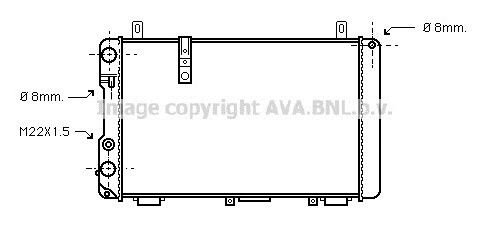 Radiator 95606694