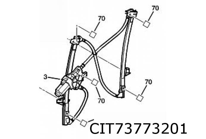 Window operating mechanism 9221L1