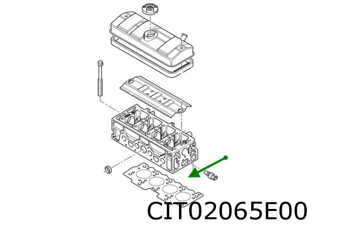 Gasket, cylinder head 0209W6