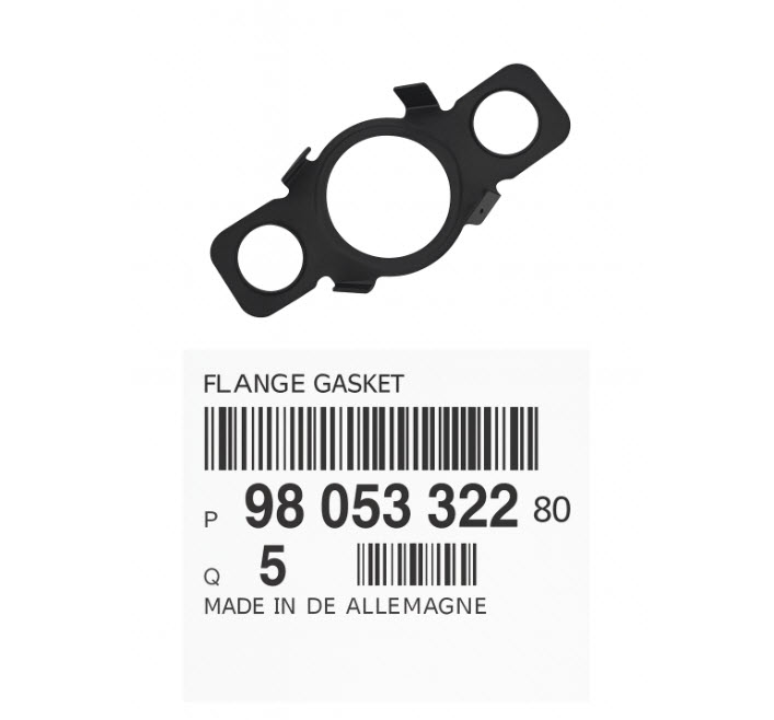 Seal, turbocharger oil drain 9805332280