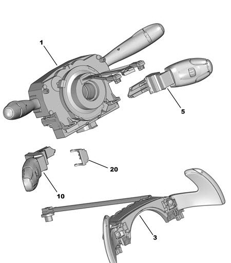 Lenksäulenschalter 6242PE