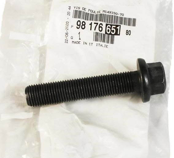 Belt pulley screw 9808961180
