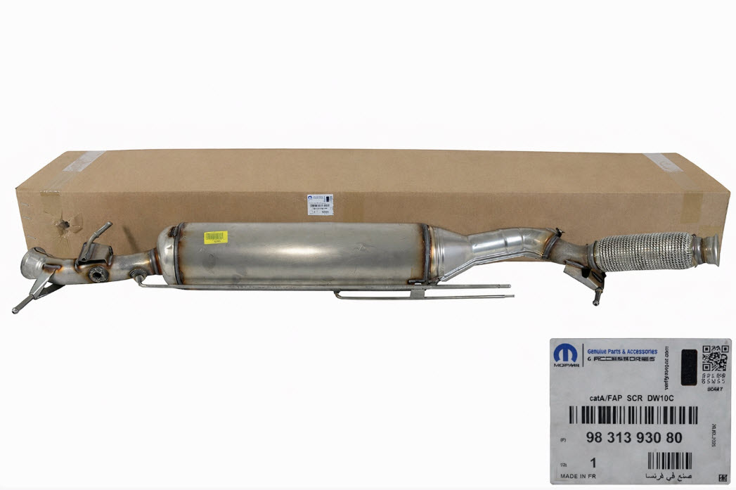 Particulate filter, exhaust system 1637999280